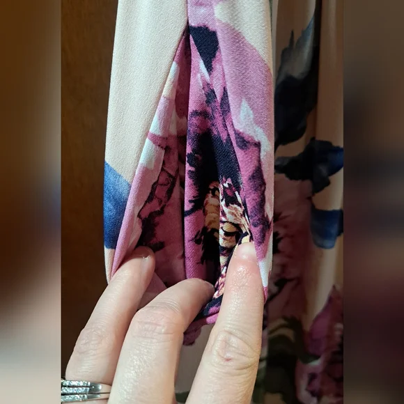 Loving Melody Ruffel Floral Dress-LG - Picture 5 of 7